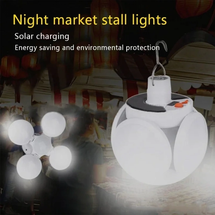 Solar 5 Kanatlı Kamp Lambası (5468)