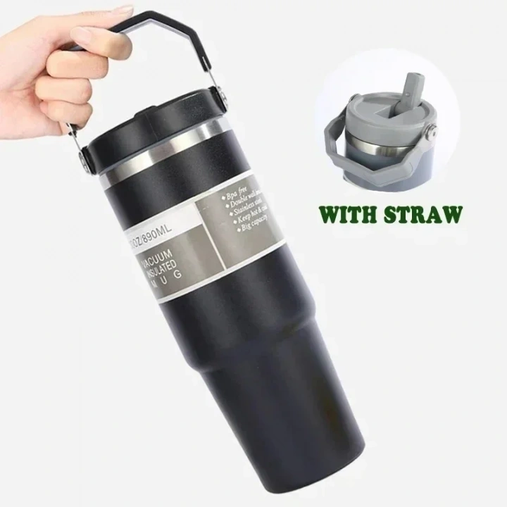 Termos 900 ML Pipetli Termos Bardak (5468)
