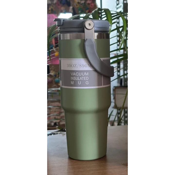 Termos 900 ML Pipetli Termos Bardak (5468)