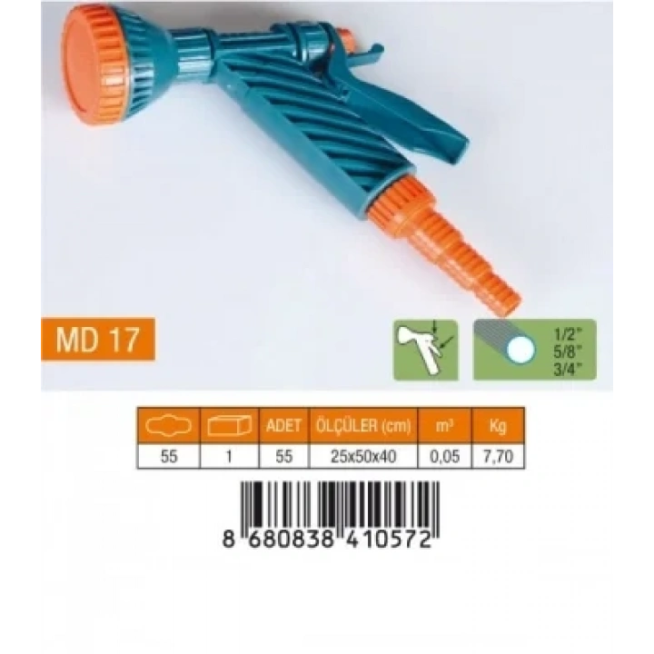 TETİKLİ TABANCA SÜZEK 1/2-5/8-3/4 NORMAL REKOR (5468)