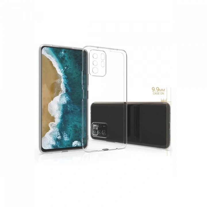 Xiaomi Poco X3 GT Kılıf Lüx Şeffaf Silikon