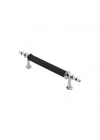 10 ADET KROM - SİYAH BORU KULP 9.6CM (5468)