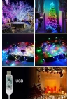 10 MT Uzaktan Kumandalı USB LED Işık – Çok Modlu Dekoratif Ortam Aydınlatmas