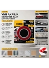 15MMX5YRD VHB AKRİLİK SİLİKONİZE BANT ÇİFT TARAFLI BANT (5468)