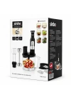 2HIZ AYAR - PASLANMAZ ÇELİK BIÇAK EL MULTİ BLENDER SETİ 2 LT HAZNELİ SHB-7534 (5468)