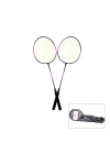 2PCS BADMİNTON RAKET SETİ ÇANTALI (5468)