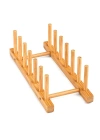 2PCS BAMBU - AHŞAP TEZGAH ÜSTÜ TABAKLIK - BULAŞIKLIK (5468)
