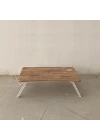 4 ADET BEYAZ SOFRA AYAK KOMPLE PLASTİK 20CM AÇ KAPA (5468)