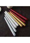 4PCS CANDLE METALİK RENKLER ŞAMDAN MUM 25CM (5468)