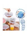 6 PARÇA  SİLİKON KAPAK VAKUM BONE (5468)