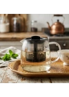 KAFES   DEMLİK İÇİ   ÇAY SÜZGEÇ   PASLANMAZ ÇELİK   POLİKARBON ÇERÇEVE - KAPAK   250℃ (5468)