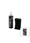 SHINE WORLD CAR  LASTİK - TAMPON  PARLATICI SPREY SETİ  PLASTİK ŞİŞE   250ML ± %10 PARLATMA SÜNGERİ (5468)