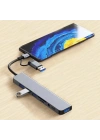 8 in 1 Usb Çevirici Notebook Macbook Type-C Uyumlu Görüntü Aktarıcı Hub (5468)
