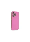 Apple iPhone 13 Pro Max Kılıf Armada Lensli Kapak - Pembe