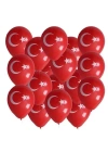 BAYRAKLI BALON 12İNC 100 PARÇA (5468)