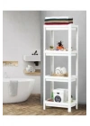 BEYAZ DİKDÖRTGEN RAF ÜNİTESİ PLASTİK (5468)