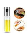 BiiShe® 100ml Kapasiteli Şeffaf Spreyli Yağdanlık Sosluk Yağ Püskürtücü Yağ Şişesi
