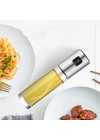 BiiShe® 100ml Kapasiteli Şeffaf Spreyli Yağdanlık Sosluk Yağ Püskürtücü Yağ Şişesi