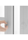 BiiShe® 2 Adet Kristal Kendiliğinden Güçlü Yapışkanlı Kulp Askısı Tutma Kolu