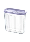 BiiShe® 2 Kapaklı Ölçekli Erzak Kuru Gıda Saklama Kutusu Kabı - 1,7 Litre - SA935