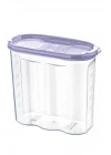 BiiShe® 2 Kapaklı Ölçekli Erzak Kuru Gıda Saklama Kutusu Kabı - 1,7 Litre - SA935