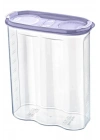 BiiShe® 2 Kapaklı Ölçekli Erzak Kuru Gıda Saklama Kutusu Kabı 2,4 Litre-SA940