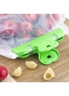 BiiShe® 2li Pratik Torba Paket Ve Poşet Kapatıcı Kilitli Klips Mandal