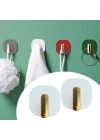 BiiShe® 2li Yapışkanlı Retro Askılık Dolap Kapak Kulpu Beyaz