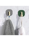 BiiShe®  2li Yapışkanlı Retro Askılık Dolap Kapak Kulpu Gri