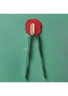BiiShe® 2li Yapışkanlı Retro Askılık Dolap Kapak Kulpu Kırmızı