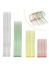 BiiShe® 30 Parça Plastik Kablo Kelepçe Seti Kablo Düzenleyici Bağlama Bantları