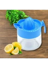 BiiShe® 300ml Cam Hazneli Pratik Limon Narenciye Sıkacağı KC-405