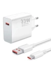 BiiShe® 33W Hızlı Şarj Adaptörü – Type-C Kablolu, USB Çıkışlı, Akıllı Şarj Destekli Duvar Tipi Şarj Cihazı