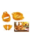 BiiShe® 3lü Çiğ börek kurabiye Hamur İşi Ravioli Kesme Kalıbı Aparatı