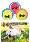 BiiShe®  3lü Renkli Desenli Tenis Topu Kedi Köpek Oyuncağı