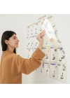 BiiShe® 70x100 cm Statik Kağıt Elif-Ba Öğrenme Tahtası