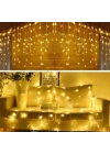 BiiShe® 8 Fonksiyonlu 16 Saçaklı Perde Led 3 x 1 (Günışığı)