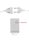 BiiShe® 8 Fonksiyonlu 16 Saçaklı Perde Led 3 x 1 (Günışığı)