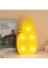 BiiShe® Ananas Şeklinde Ledli Dekoratif Eğlenceli Çocuk Gece Lambası