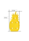 BiiShe® Ananas Şeklinde Ledli Dekoratif Eğlenceli Çocuk Gece Lambası