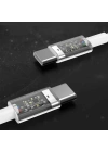 BiiShe® Apple 15/15 Pro Type-C to Type-C Hasır Örgü Hızlı Şarj Kablosu (1m)