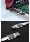 BiiShe® Apple 15/15 Pro Type-C to Type-C Hasır Örgü Hızlı Şarj Kablosu (1m)