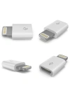 BiiShe® Apple iPhone / iPad Micro Usb Dönüştürücü Adaptör OTG Aparat