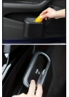 BiiShe® Araç İçi Takılarak Sabitlenebilen Mini Kapaklı Çöp Kovası
