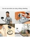 BiiShe® Boyuna Asılan Ergonomik 360 Derece Cep Telefonu Tutucu Stand