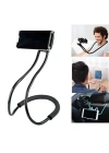 BiiShe® Boyuna Asılan Ergonomik 360 Derece Cep Telefonu Tutucu Stand