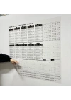 BiiShe® Çarpım Tablosu Ezberleme Manyetik Duvar Stickerı 105 x 100 cm