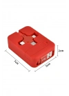 BiiShe® Cep Tipi Telefon Tutuculu Makaralı Uzayıp Kısalabilen 3ü 1 Arada USB Şarj Kablosu