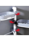 BiiShe® Çoklu Sabun Tutucu Fonksiyonel Banyo Sabunluk
