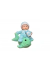BiiShe® Decotown Hediyelik Sevimli Mavi Bebek Biblo Polyester Süs Eşyası